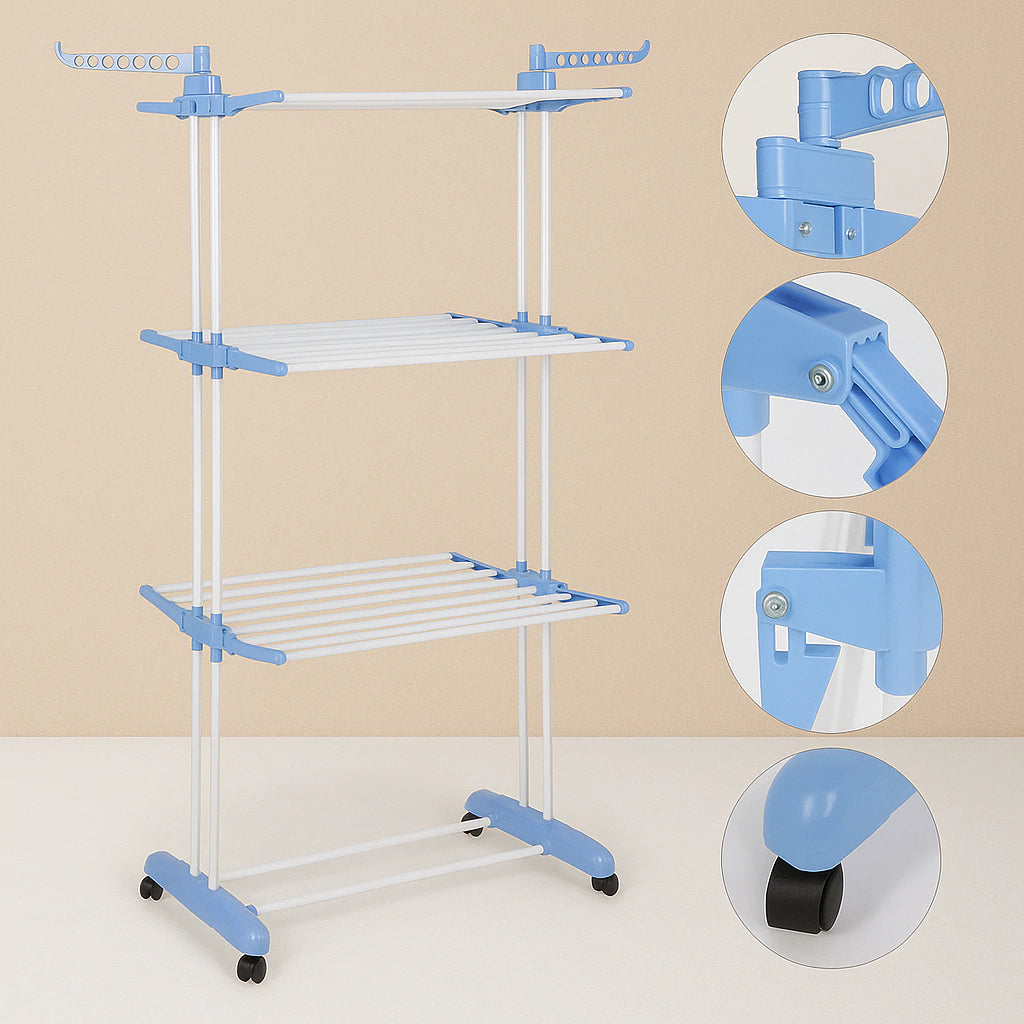 Tender Colgador vertical de Ropa 3 Niveles + ENVIO GRATIS